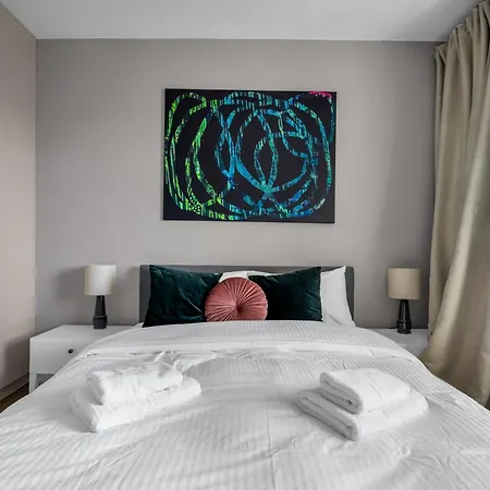 Apartment National Stadium Riverside By Bookinghost Warsaw